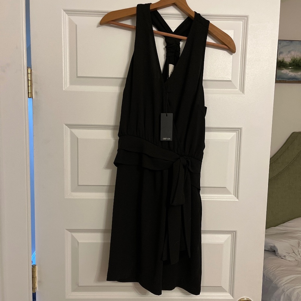 Greyson Black Racerback Dress